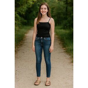 American Eagle size 8 Short Ne(x)t Level denim Stretch Jegging